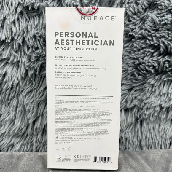 NuFACE Fix Skincare Device White Brand New Sealed in the Box - Picture 6 of 9